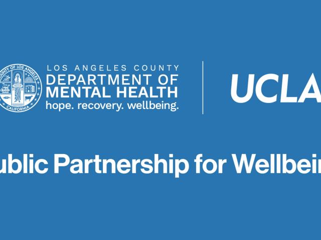 Los Angeles County Department of Mental Health & UCLA: Public Partnership for Wellbeing