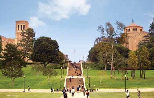 Janss Steps on UCLA Campus