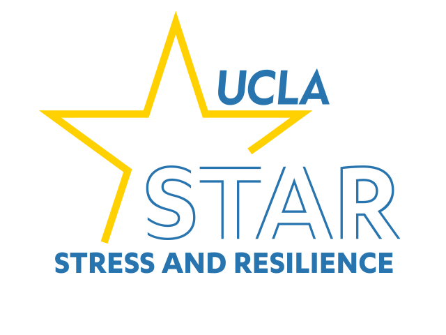 Logo reads "UCLA STAR: Stress and Resilience" in front of a yellow star outline